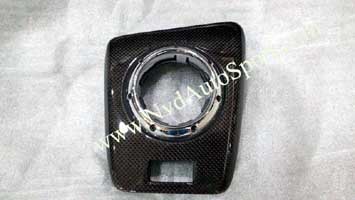 BMW E46 M3 carbon fiber SMG dome bezel panel