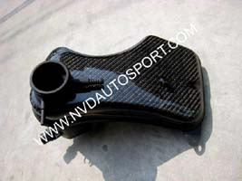 BMW E46 M3 carbon fiber radiator expansion tank