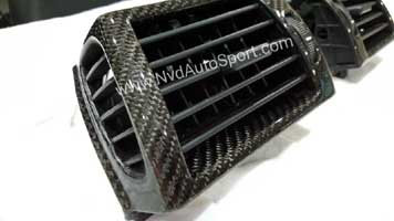 BMW E46 M3 Carbon fiber Side air con vent