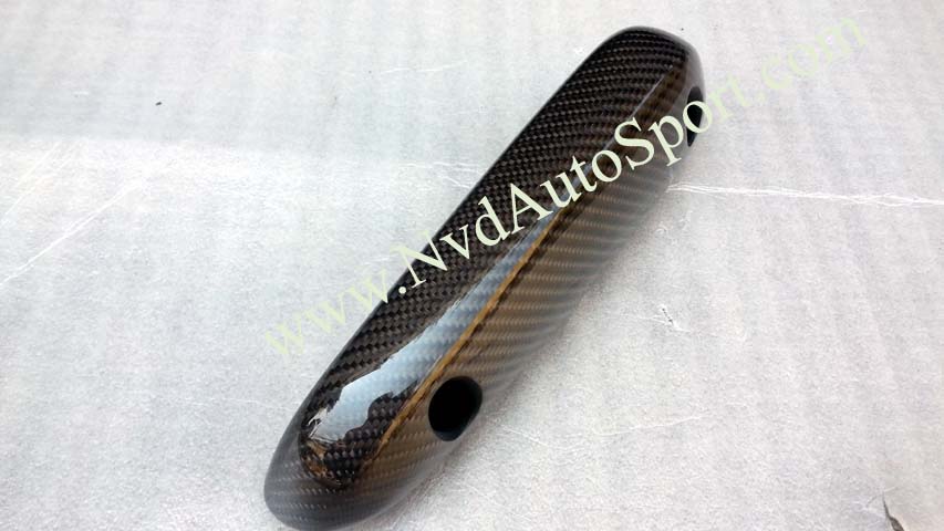 BMW E46 M3 Carbon fiber skinning Interior Rear Armrests from NVD Autosport