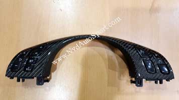 BMW E46/ E46 M3/ E39 M5 Carbon fiber multifunction steering wheel trim