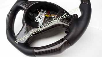 BMW E39 M5 Carbon fiber steering wheel with shift paddles from NVD Autosport