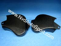 bmw e46 m3 convertible carbon fiber seat trim extension