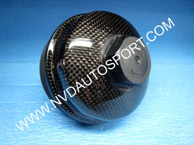 BMW E46 Carbon fiber Oil Filter Cover