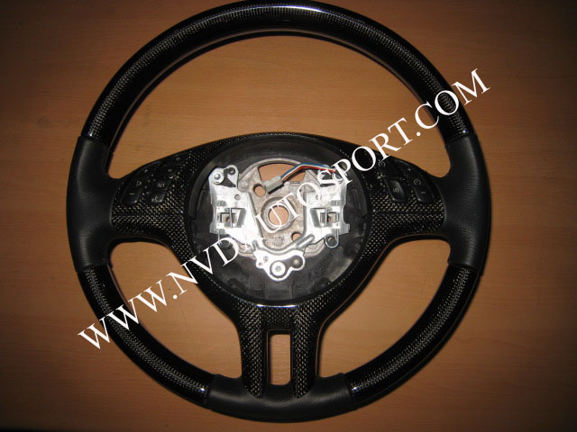BMW E46 Carbon Fiber Steering Wheel