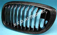 BMW e46 , E46 M3 carbon fibre front grilles