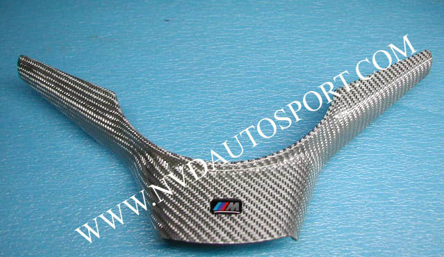 Bmw carbon fiber steering wheel trim #2
