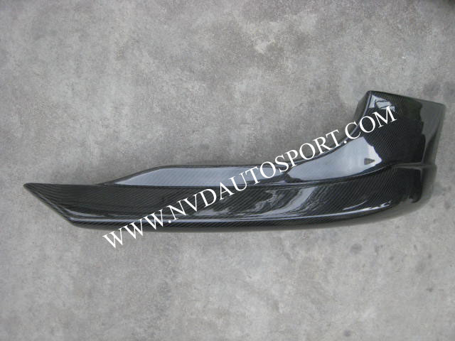 bmw E60 M5 carbon fibre Acs front splitter