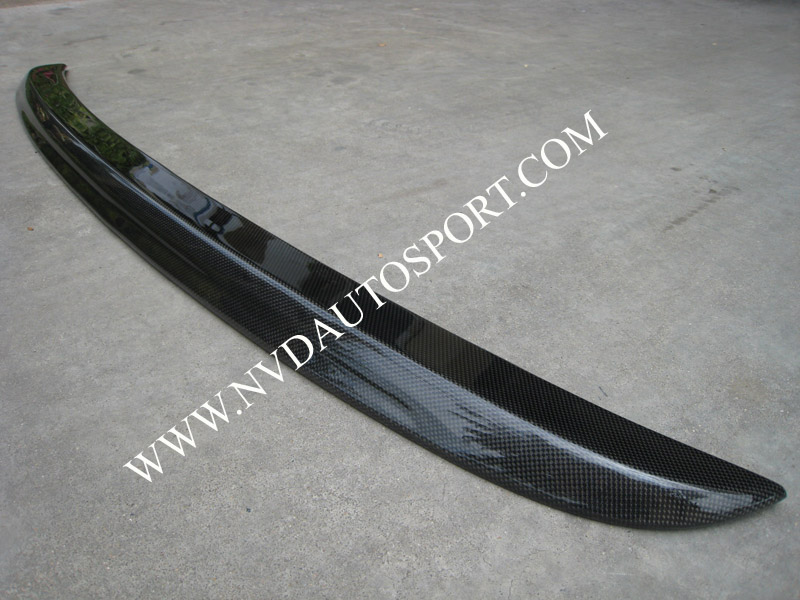 bmw e60 m5 carbon fibre rear boot wing
