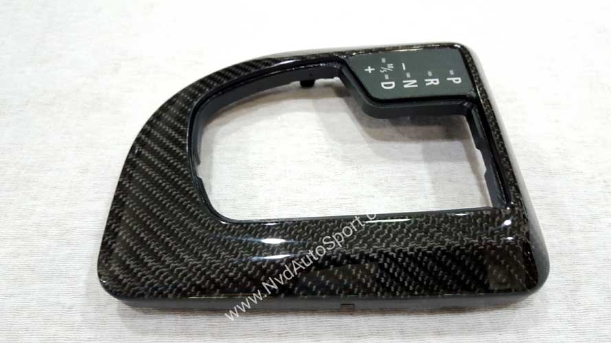 BMW E60 Carbon fiber automatic shifter console panel bezel