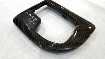 BMW E60 Carbon fiber Automatic Shifter console panel Bezel