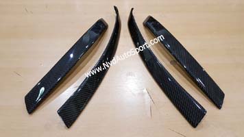 BMW E60 M5 Carbon fiber interior door pull cap