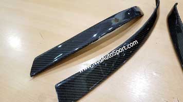 BMW E60 M5 Carbon fiber interior door pull cap