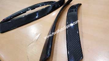 BMW E60 M5 Carbon fiber interior door pull cap