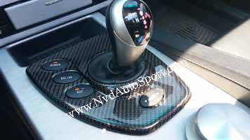 BMW E60 M5 Carbon fiber interior SMG panel