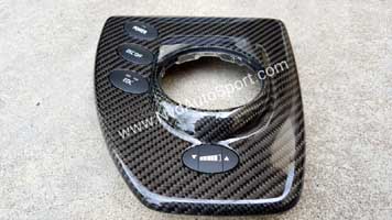 BMW E60 M5 2007+ Carbon fiber gear console panel bezel