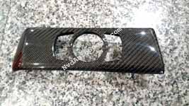 BMW E60 M5 carbon fiber interior headlamp switch panel