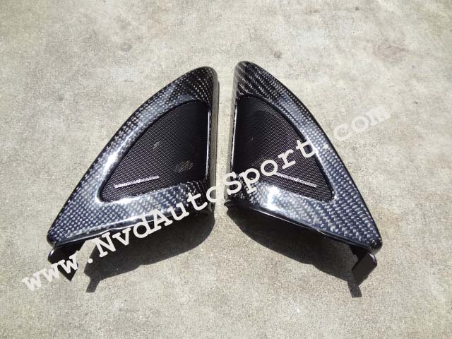 BMW E81 E82 E87 E88 1M Carbon fiber interior Inner Mirror Covers