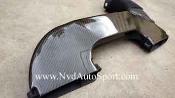 BMW E81 E82 E88 Carbon fiber Rear Air Intake Snorkel from NVD Autosport