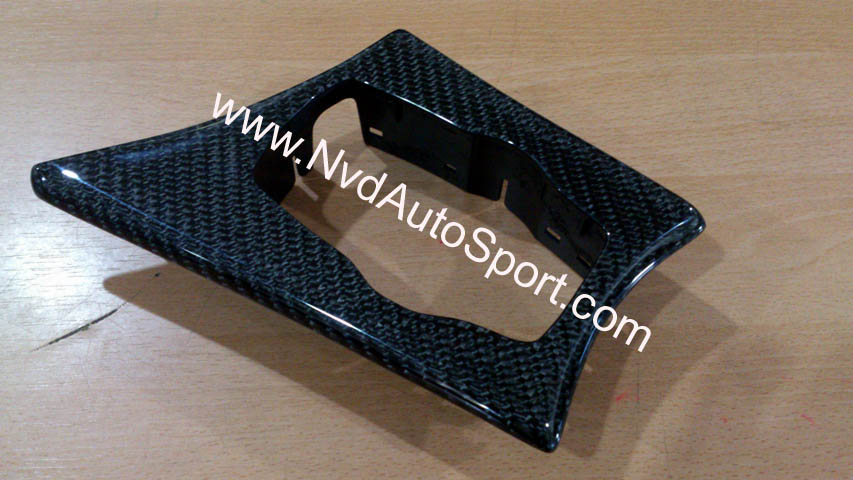 BMW E81 E82 E87 E88 1M Carbon fiber interior central control unit cover