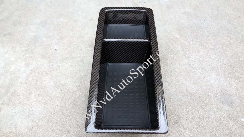 BMW E81 E82 E87 E88 1M Carbon fiber interior Rear storage tray