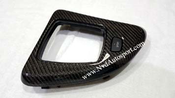 BMW E82, E88 135i Carbon fiber Shifter Bezel