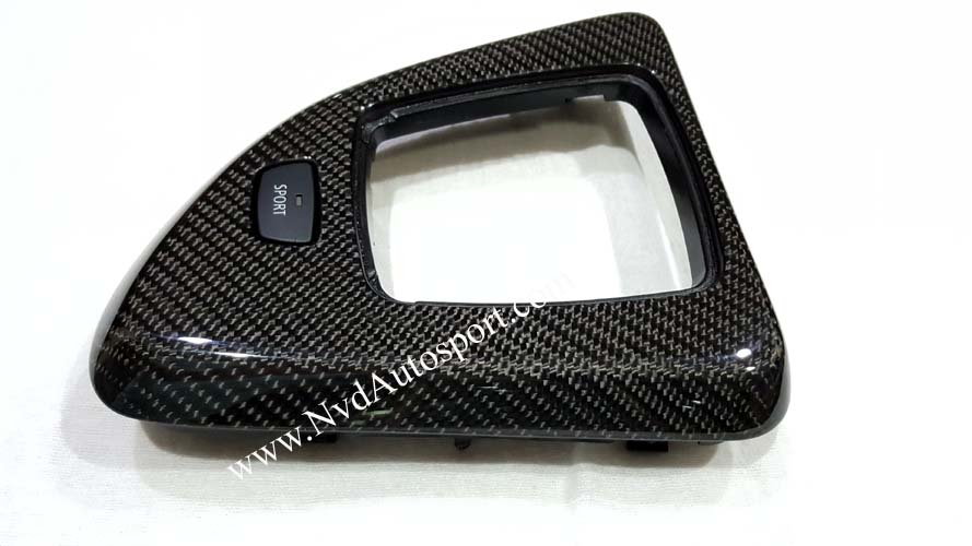 BMW E82, E88 135i Carbon fiber interior shifter bezel