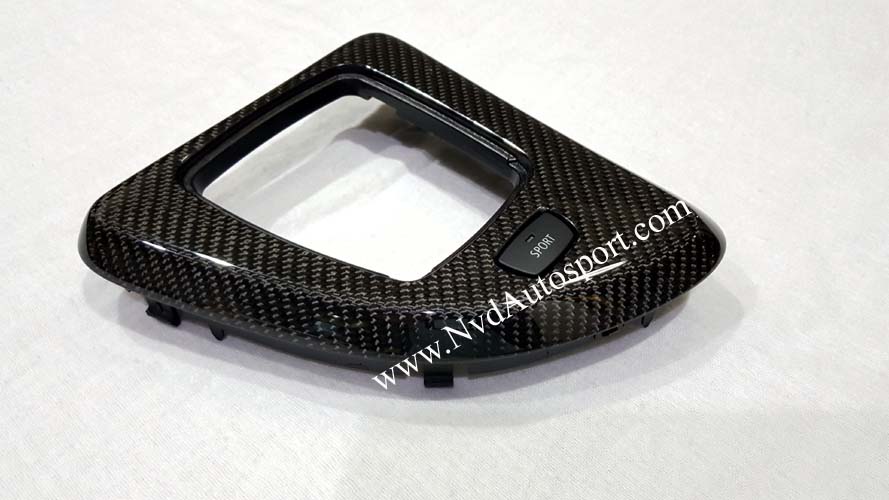 BMW E82, E88 135i Carbon fiber interior shifter bezel