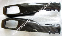 BMW E82 E88 1M carbon fibre side seat trim cover