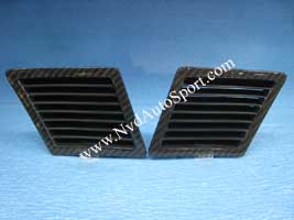 BMW Z4 E85 E86 carbon fiber interior Rear Air Grilles