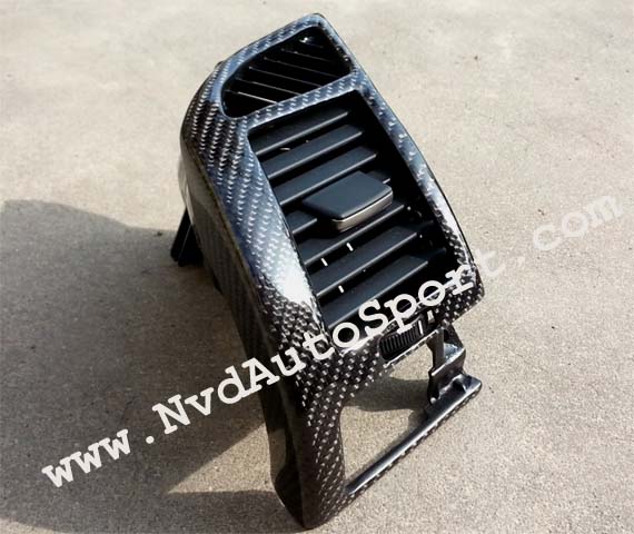 BMW E85 E86 Z4 Carbon fiber fibre side air con' panel