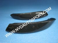 BMW X6 E71 E72 Carbon Fiber Interior Door Pull Caps