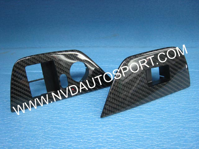 BMW E85 E86 Z4  carbon fiber fibre Interior door switch trims