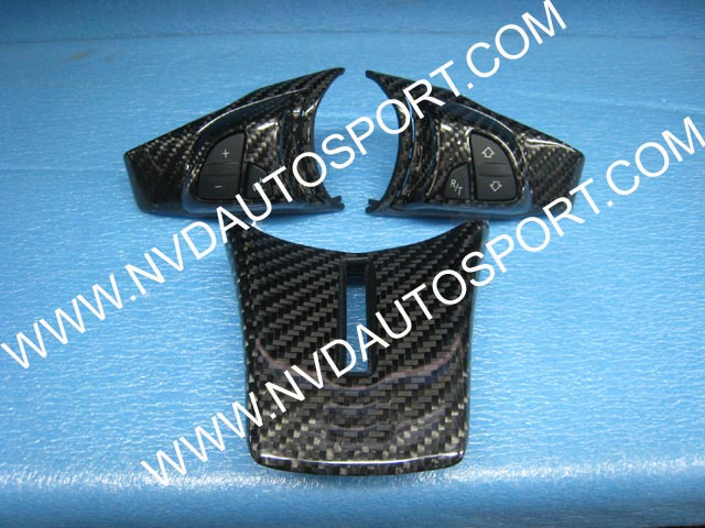 10PCS carbon fiber manual switching set cover trim for BMW Z4 E85