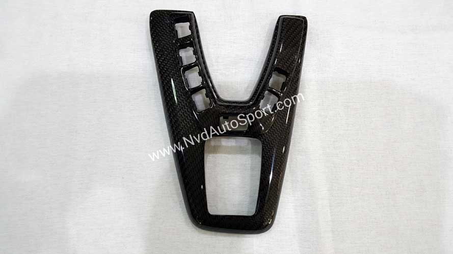 BMW F10 M5 Carbon fiber interior shifter bezel trim