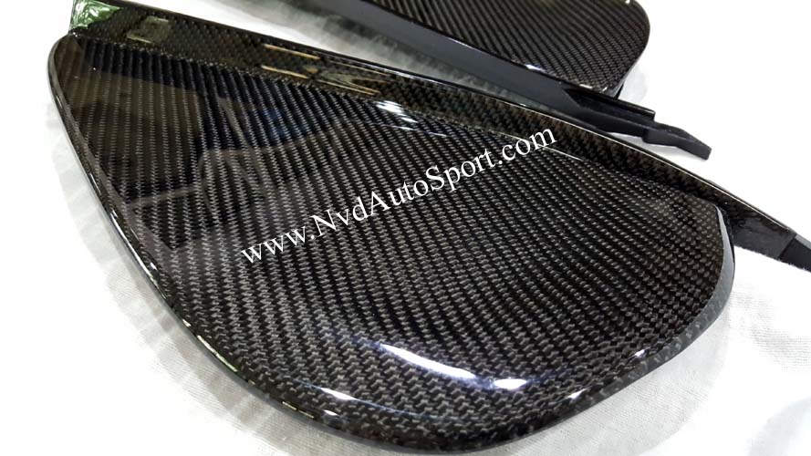 BMW F10 M5 Carbon fiber interior Dash End Cap