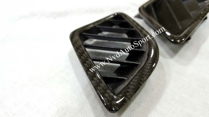 BMW F10 M5 Carbon fiber interior defroster vents