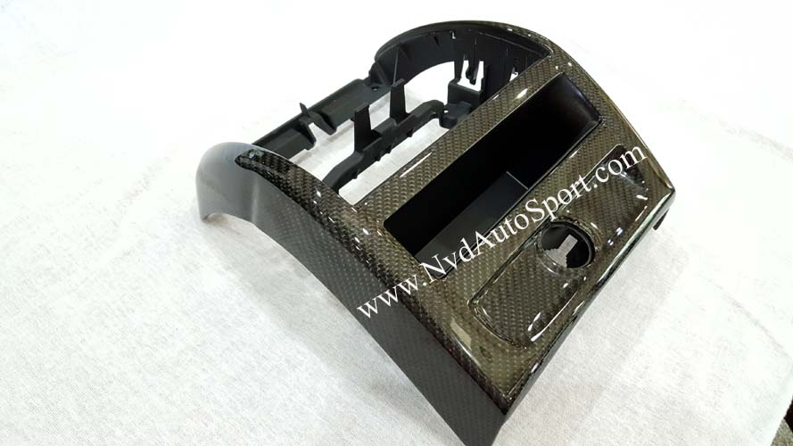 BMW F10 M5 Carbon fiber interior rear center console panel