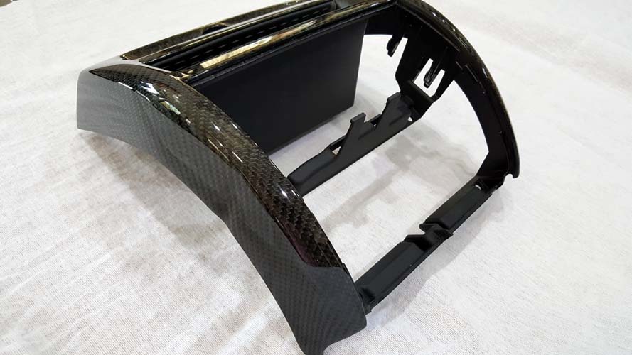 BMW F10 M5 Carbon fiber interior rear center console panel