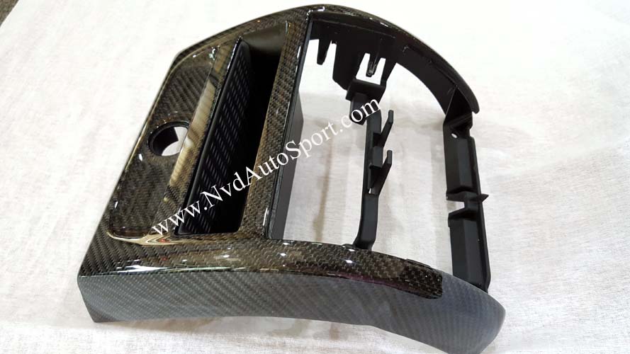 BMW F10 M5 Carbon fiber interior rear center console panel