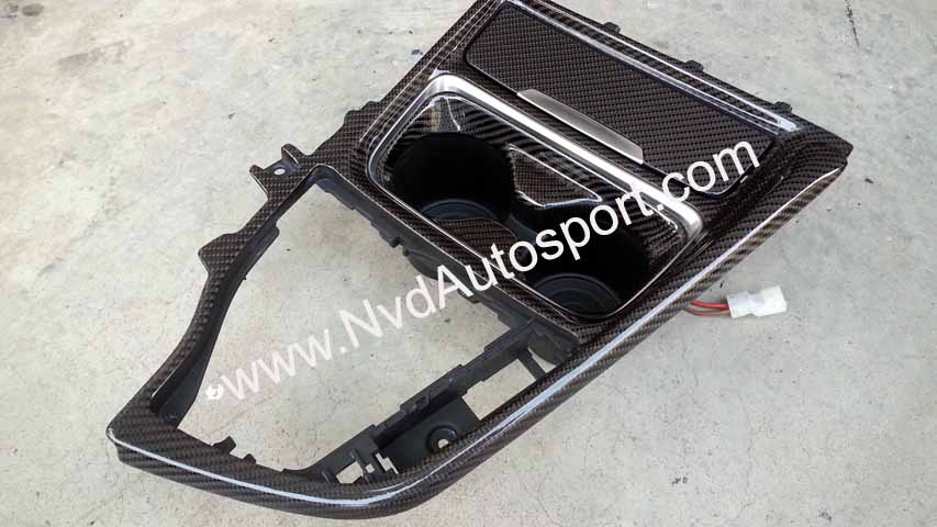 BMW F30 F32 F34 Carbon Fiber Skinning Center Console