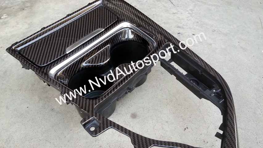 BMW F30 F32 F34 Carbon Fiber Skinning Center Console