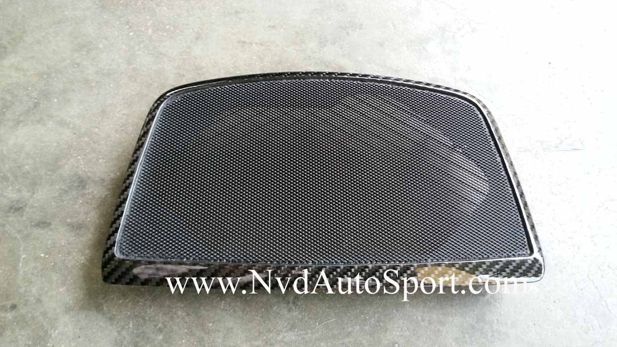 BMW F30 F32 F34 GT F80 M3 F83 F83 M4 Carbon Fiber Skinning Interior Dash Speaker grille