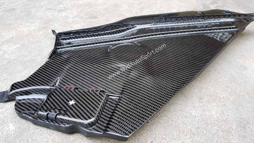 BMW F30 F32 F34 F80 M3 F82 F83 M4 Carbon fiber unit compartment covers