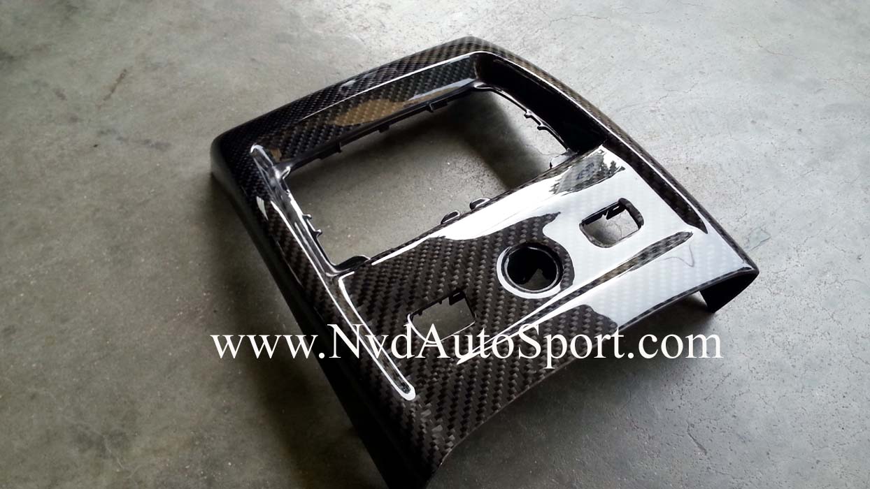 BMW F30 F32 F34 GT F80 M3 F82 F83 M4 Carbon Fiber Skinning Interior Rear Console Panel