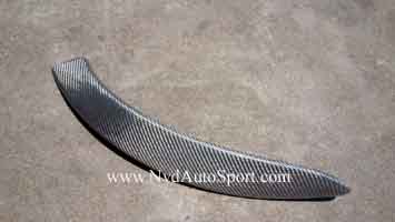 bmw f30, f32, f34 gt, f80 m3, f82 m4 silver carbon fiber interior door pull cap by nvd autosport