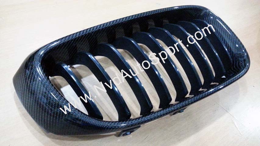 BMW F30 F32 F34 F80 M3 F82 F83 M4 Carbon fiber Skinning Exterior Front grilles