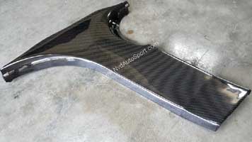 BMW F80 M3 F30 F34 Carbon fiber interior Lower B columns