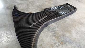 BMW F80 M3 F30 F34 Carbon fiber interior Lower B columns