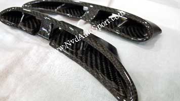 BMW F80 M3 F82 F83 M4 Carbon fiber fender grilles